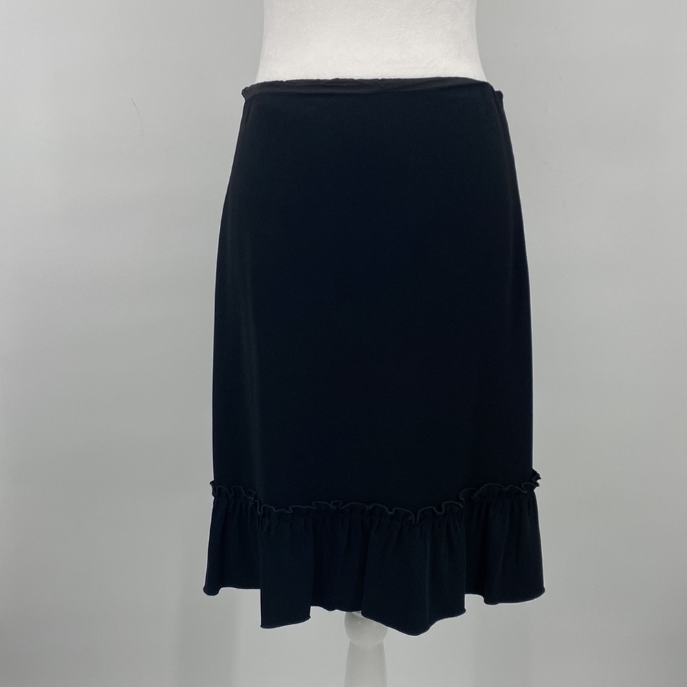 MOSCHINO CHEAP & CHIC Knee Length Ruffle Skirt Size Women’s 8
